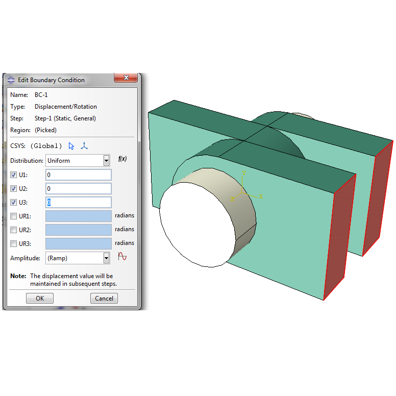 Abaqus Tutorial and STEP File: Contact Analysis of a Pin-in-Lug Assembly - Image 2
