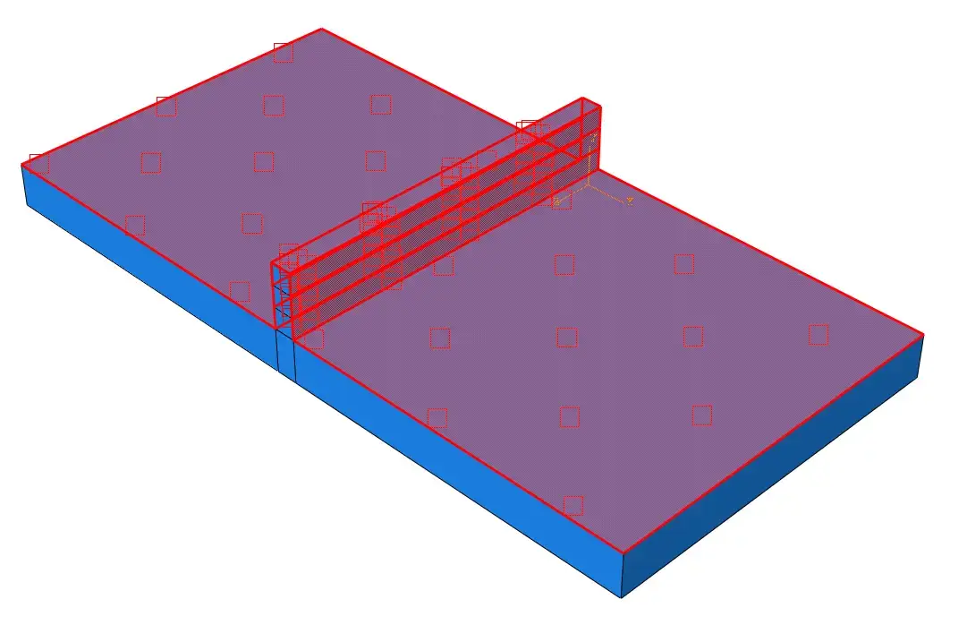 Surface film convection interaction for three-layer metal additive manufacturing in Abaqus