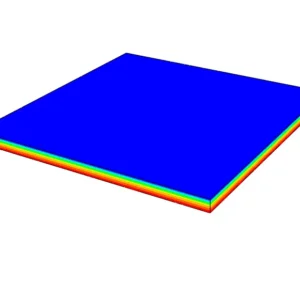 Abaqus temperature visualization of transient cooling with a convection boundary condition