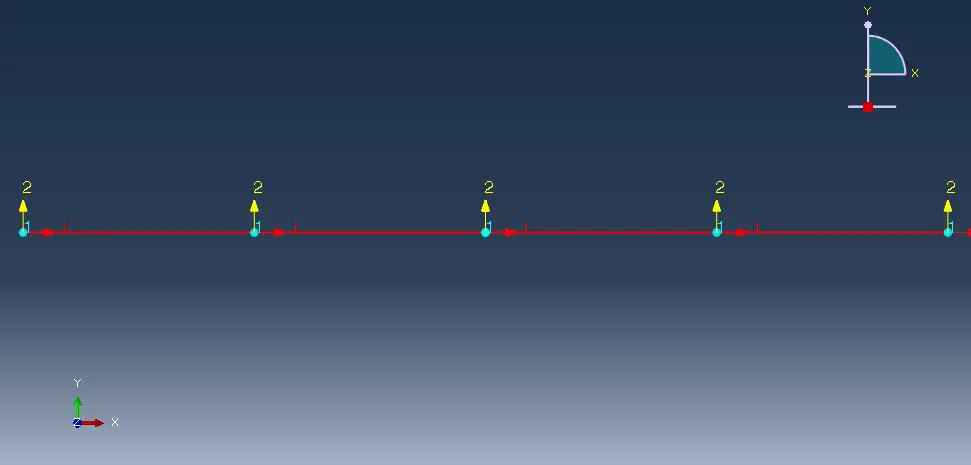 Assigning beam section orientation in Abaqus CAE for nonlinear finite element analysis